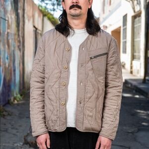 3sixteen Beige Quilted Liner Jacket Size XL